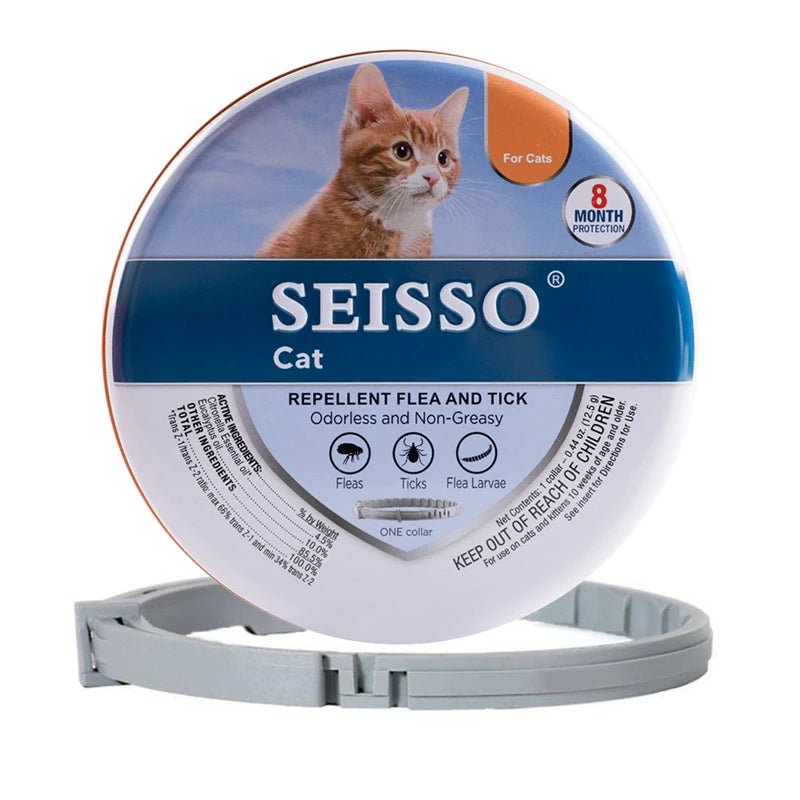 8-Month Flea & Tick Protection Collar - Pawlody