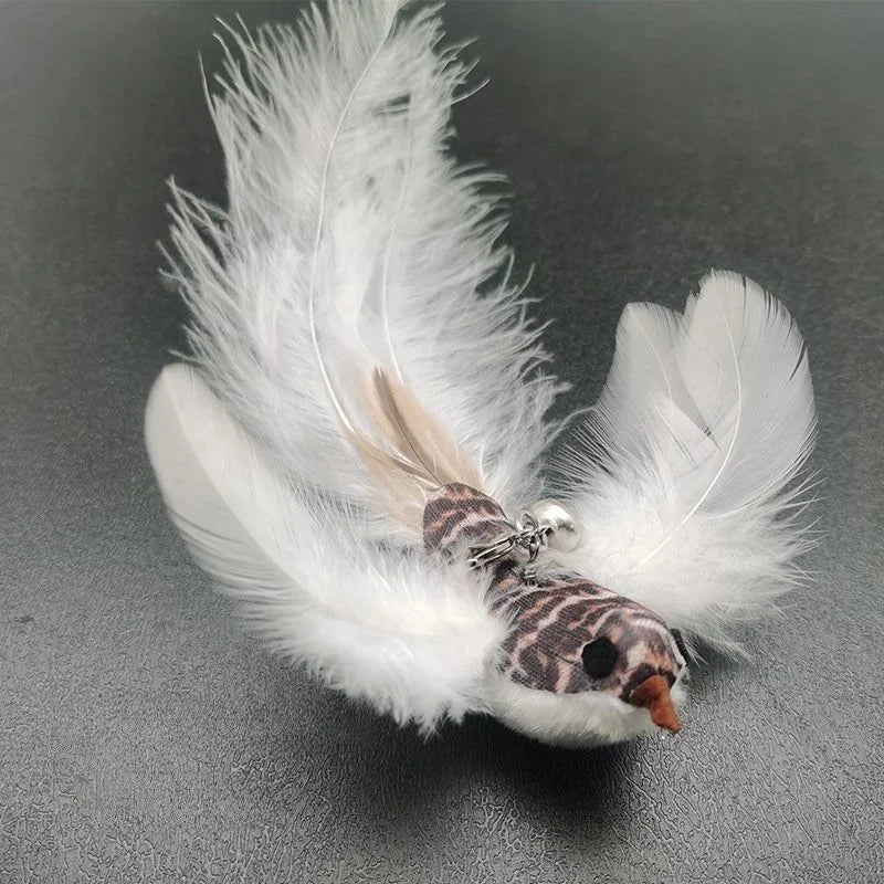 Cat Feather Wand Toy - Pawlody